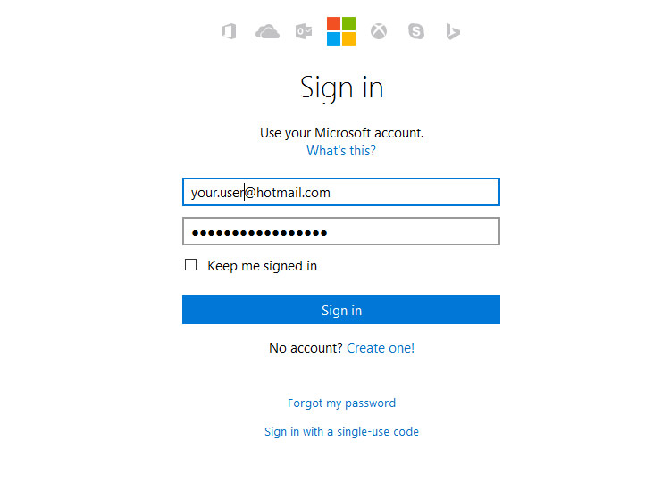 Outlook login email