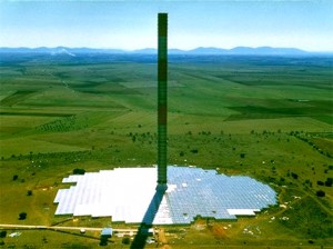 Torre solar, brinda energía a 200 mil hogares