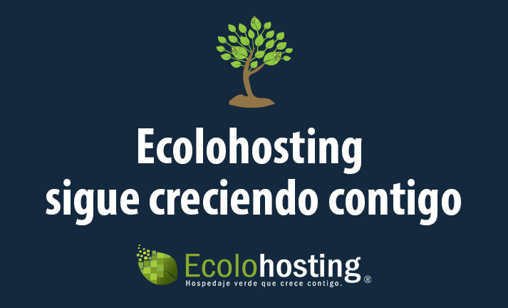 Ecolohosting mejora sus servicios para ti