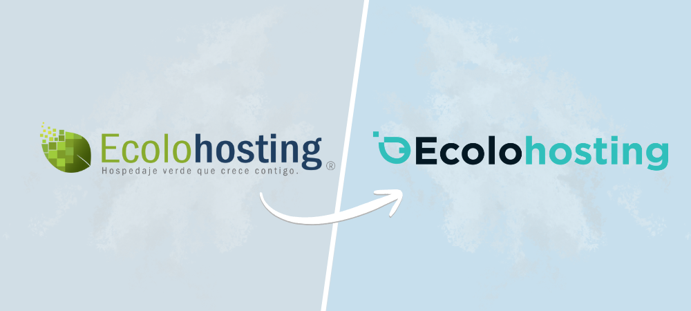 ⁠Ecolohosting: historia de un logo verde que crece contigo
